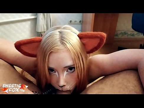 ❤️ Kitsune هن جي وات ۾ ڊڪ ۽ ڪم نگل ❌ معيار جنسي